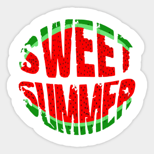 Watermelon sweet summer Sticker
